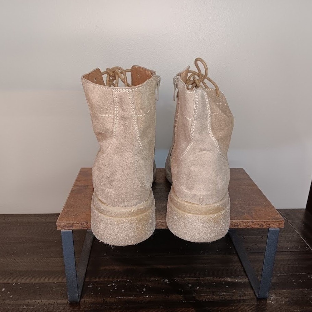FREE PEOPLE Hiker Suede‎ Combat Boots Women's Lug Utilitarian Size 40/9.5-10 - Picture 5 of 13